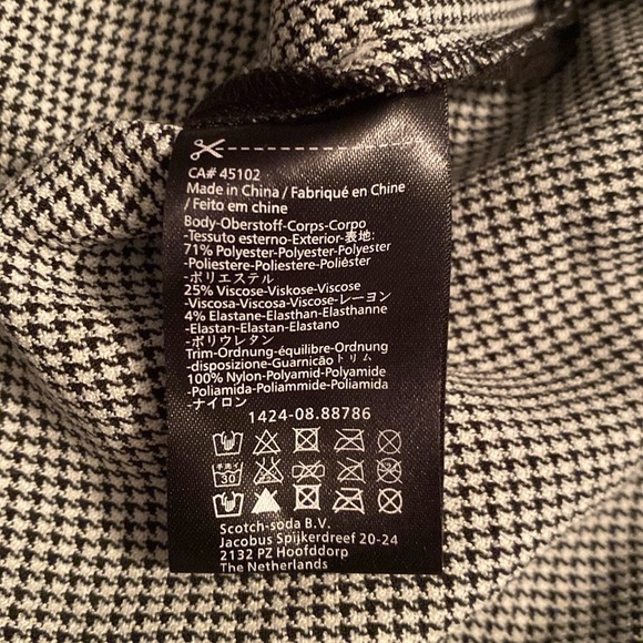 Madison Scotch Dress with lace down sleeves and around neckline. - Picture 5 of 6